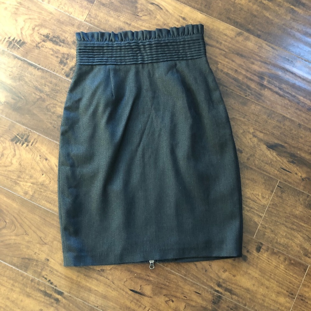 Adam by Adam Lippes Black Midi Skirt - Picture 4 of 6
